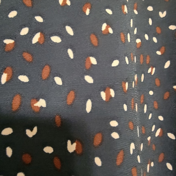 Beacon Navy and White Patterned Blouse - Picture 3 of 6